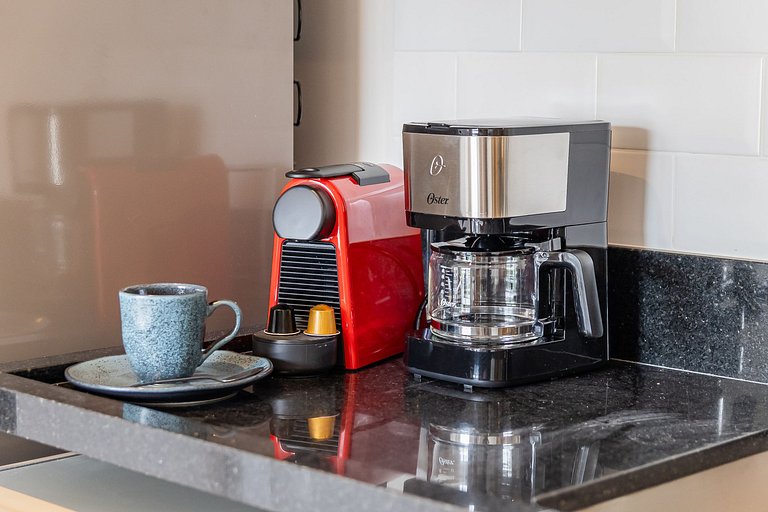 Moderno apartamento com 1 quarto em Moema