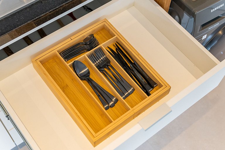 Apê Moderno com 1 quarto em Moema
