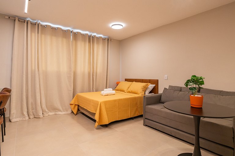 Studio Moderno - 4 Hóspedes | Mitz Barra Funda