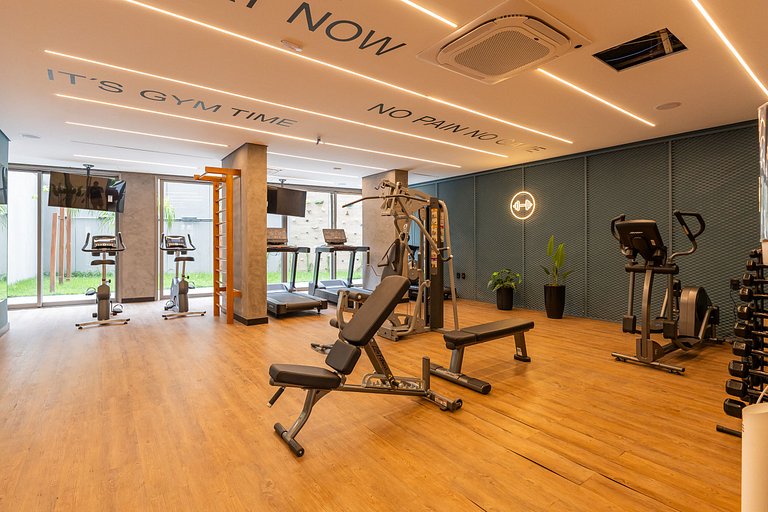 Studio Vila Madalena | Rooftop + Varanda + AC