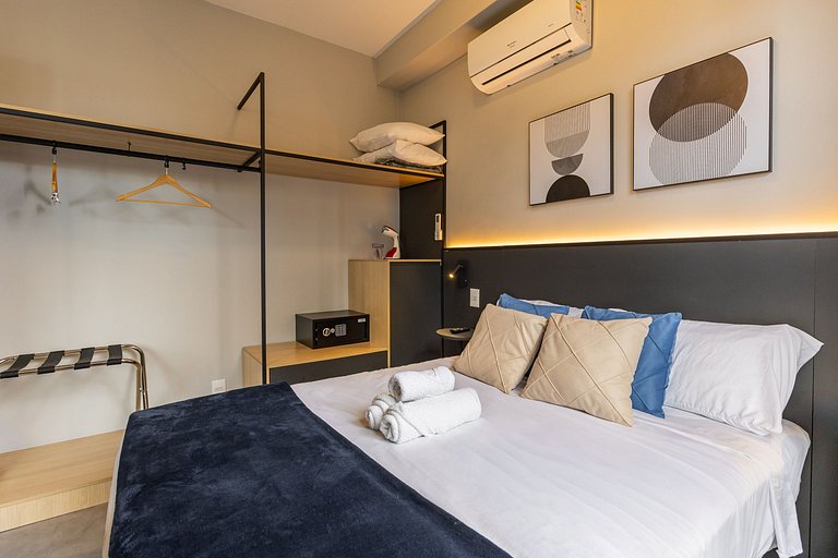 Studio moderno e bem localizado na Vila Madalena