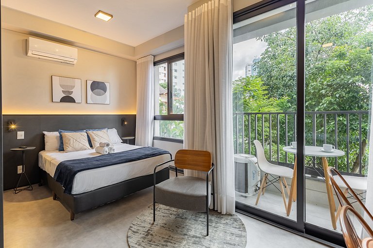 Studio moderno e bem localizado na Vila Madalena