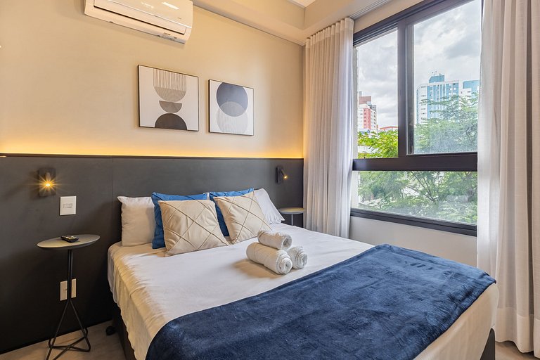 Studio moderno e bem localizado na Vila Madalena