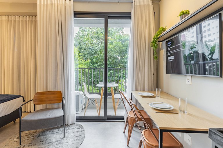 Studio moderno e bem localizado na Vila Madalena
