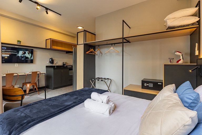 Studio moderno e bem localizado na Vila Madalena