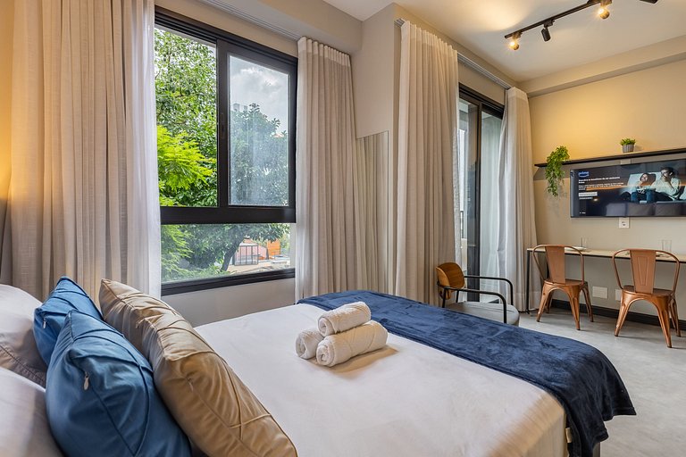 Studio moderno e bem localizado na Vila Madalena