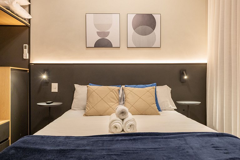 Studio moderno e bem localizado na Vila Madalena