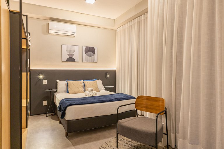 Studio moderno e bem localizado na Vila Madalena