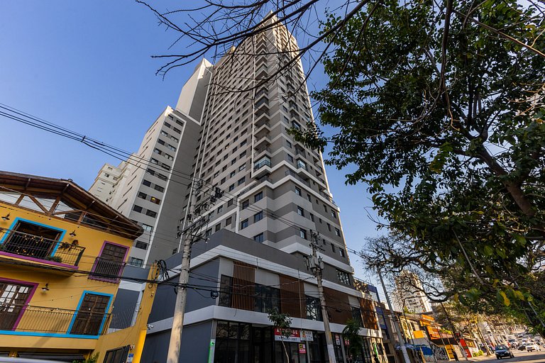 Studio na Pompeia bem próximo ao Allianz Parque