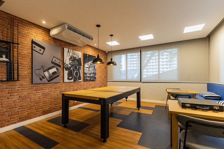 Studio na Pompeia bem próximo ao Allianz Parque