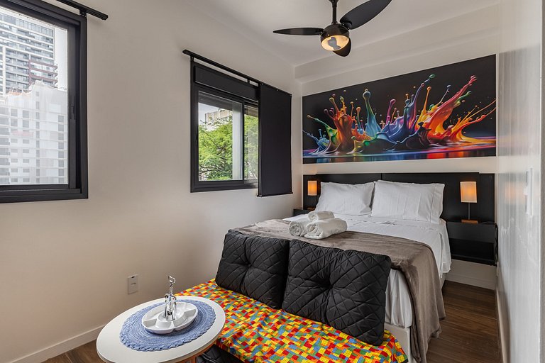 Studio na Pompeia bem próximo ao Allianz Parque