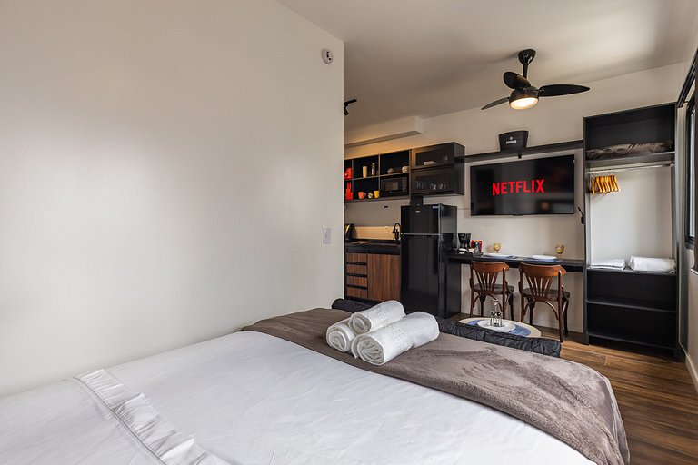 Studio na Pompeia bem próximo ao Allianz Parque