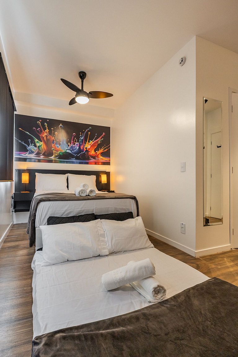 Studio na Pompeia bem próximo ao Allianz Parque