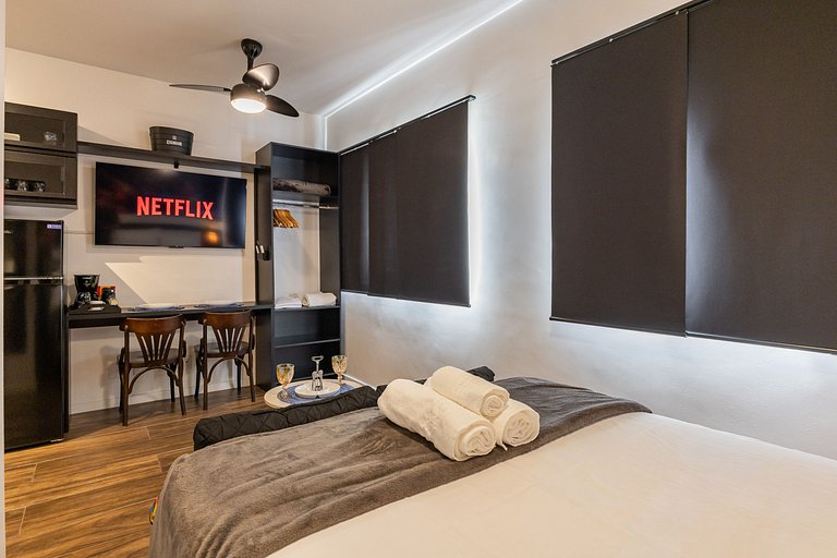 Studio na Pompeia bem próximo ao Allianz Parque