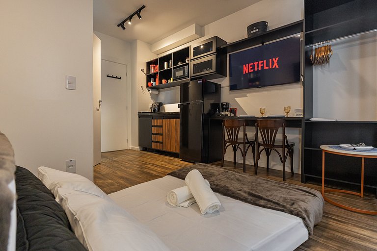 Studio na Pompeia bem próximo ao Allianz Parque