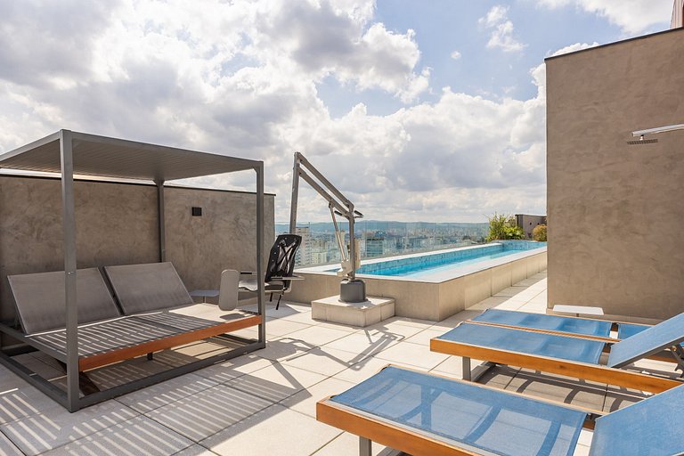 Studio moderno na Consolação próximo à Av Paulista