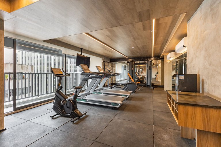 Studio moderno na Consolação próximo à Av Paulista