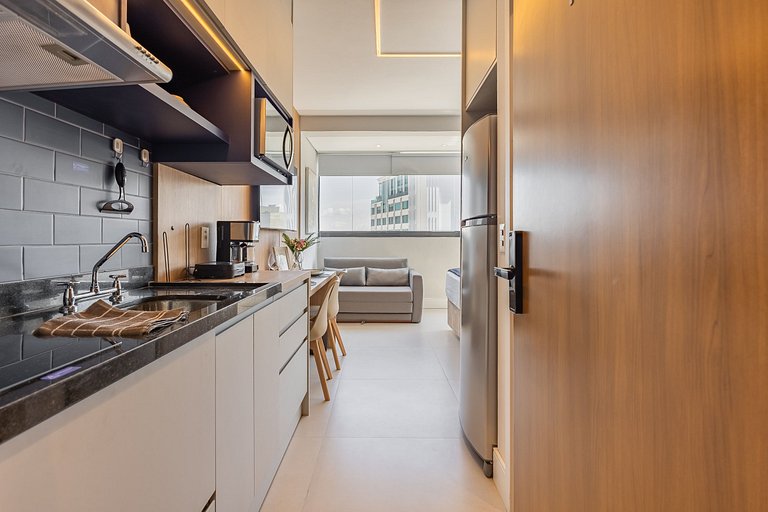 Studio moderno na Consolação próximo à Av Paulista