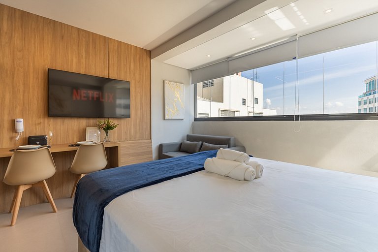 Studio moderno na Consolação próximo à Av Paulista