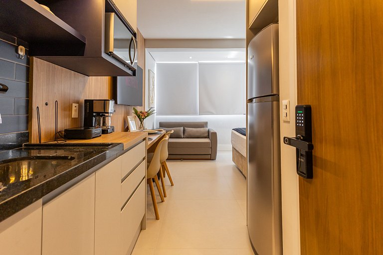 Studio moderno na Consolação próximo à Av Paulista