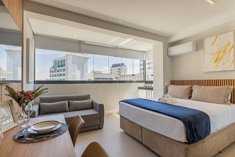 Studio moderno na Consolação próximo à Av Paulista