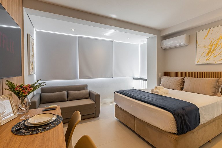 Studio moderno na Consolação próximo à Av Paulista