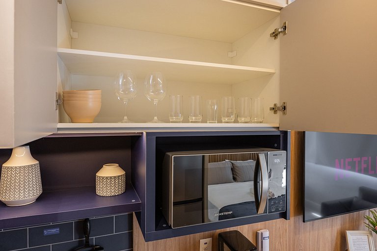 Studio moderno na Consolação próximo à Av Paulista