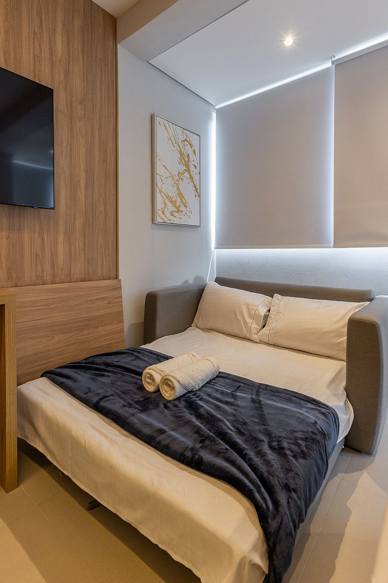 Studio moderno na Consolação próximo à Av Paulista