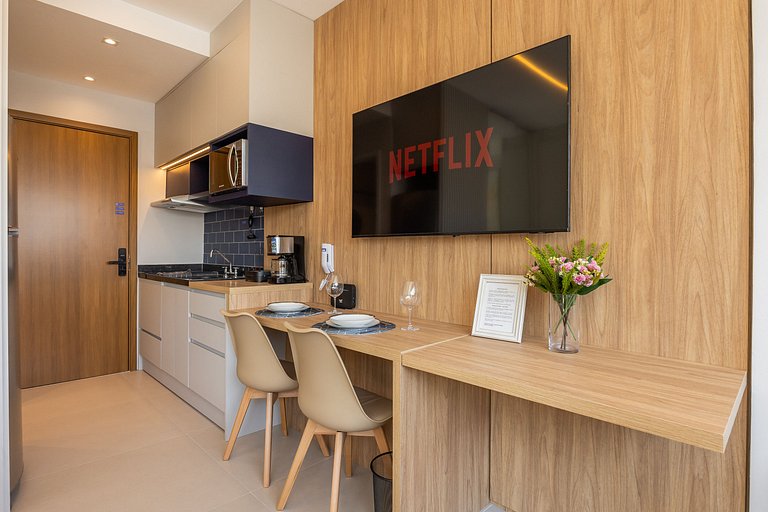 Studio moderno na Consolação próximo à Av Paulista