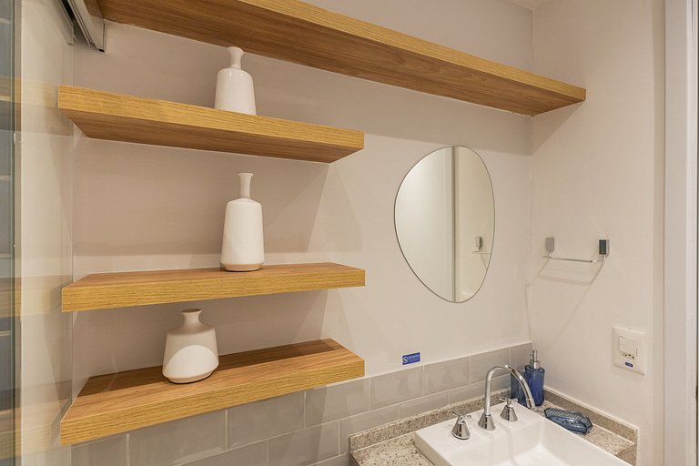 Studio moderno na Consolação próximo à Av Paulista