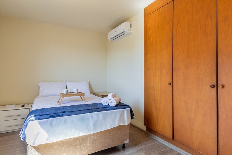 Apartamento espaçoso a 400m do Aeroporto Congonhas