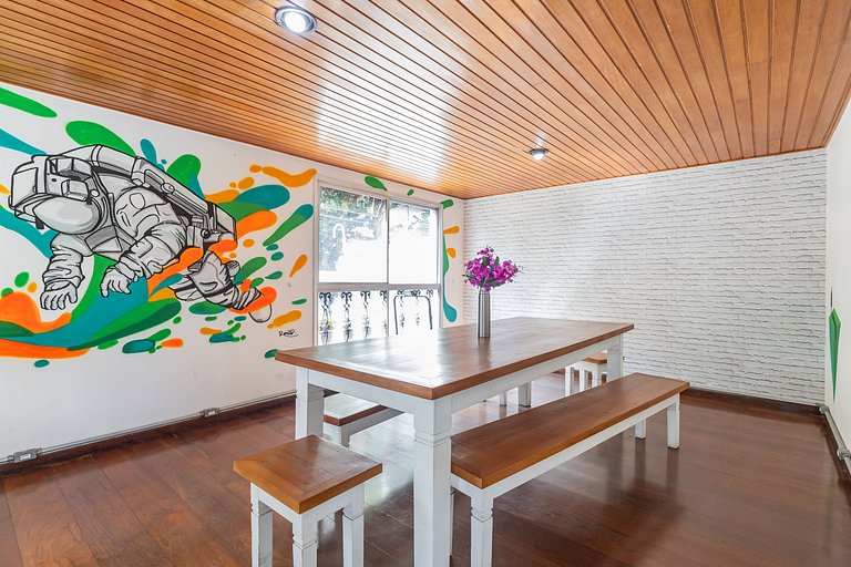 Apartamento espaçoso a 400m do Aeroporto Congonhas