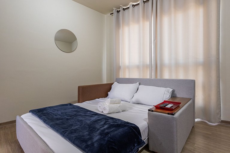 Apartamento espaçoso a 400m do Aeroporto Congonhas