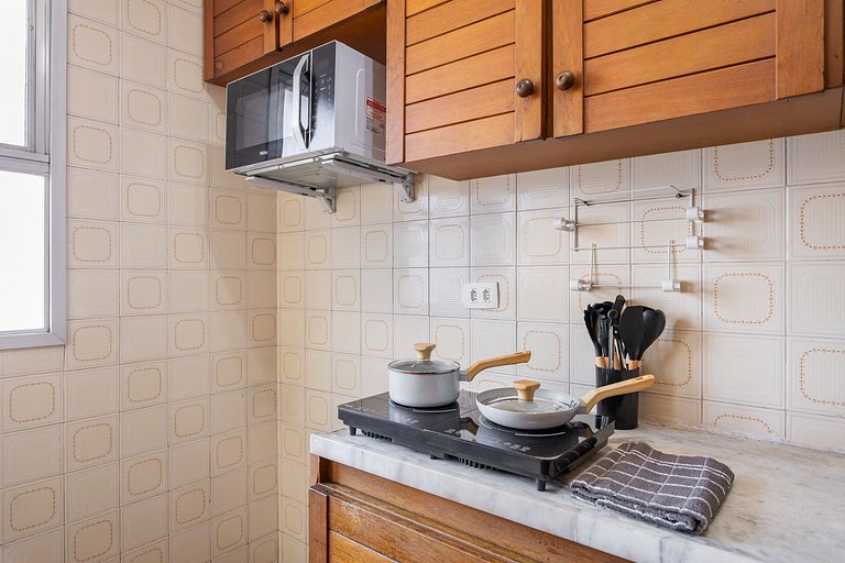 Apartamento espaçoso a 400m do Aeroporto Congonhas