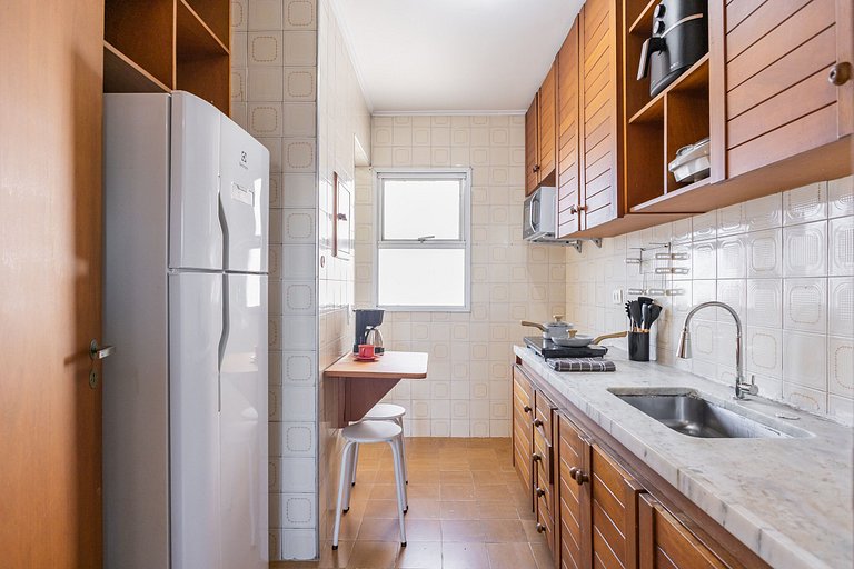 Apartamento espaçoso a 400m do Aeroporto Congonhas