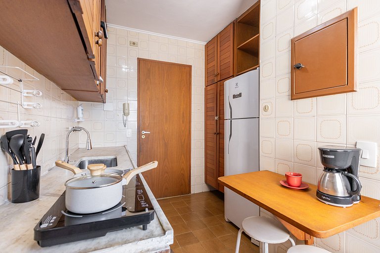 Apartamento espaçoso a 400m do Aeroporto Congonhas