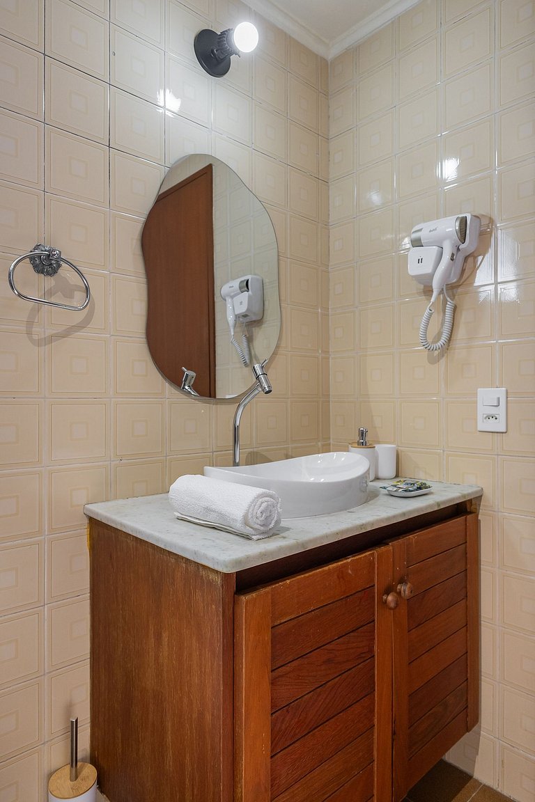 Apartamento espaçoso a 400m do Aeroporto Congonhas