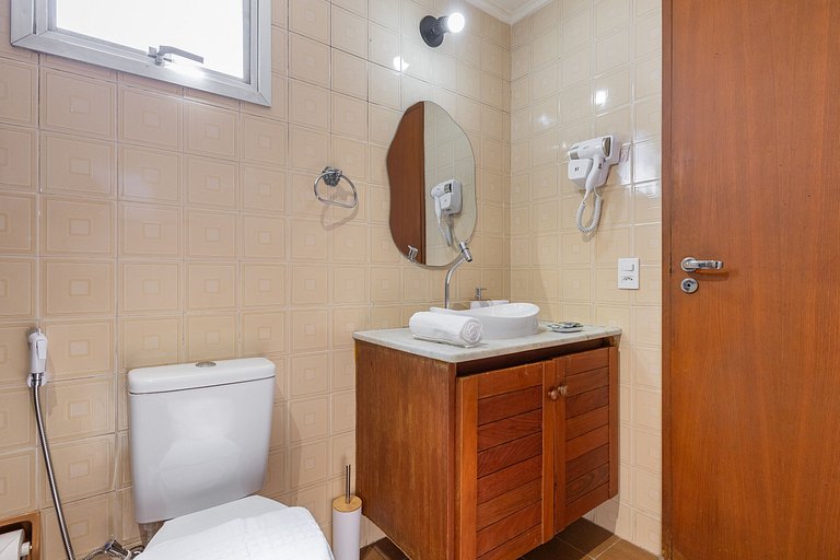 Apartamento espaçoso a 400m do Aeroporto Congonhas