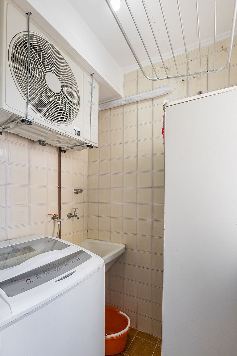 Apartamento espaçoso a 400m do Aeroporto Congonhas