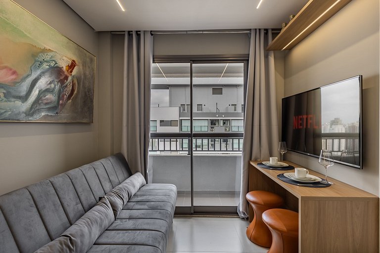 Apê charmoso na Vila Nova Conceição | 1 quarto