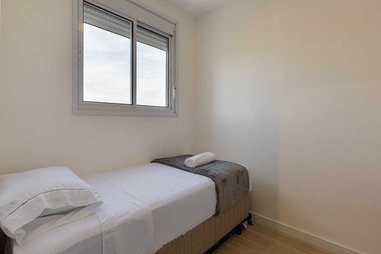 Moderno apartamento de 2 quartos em Moema