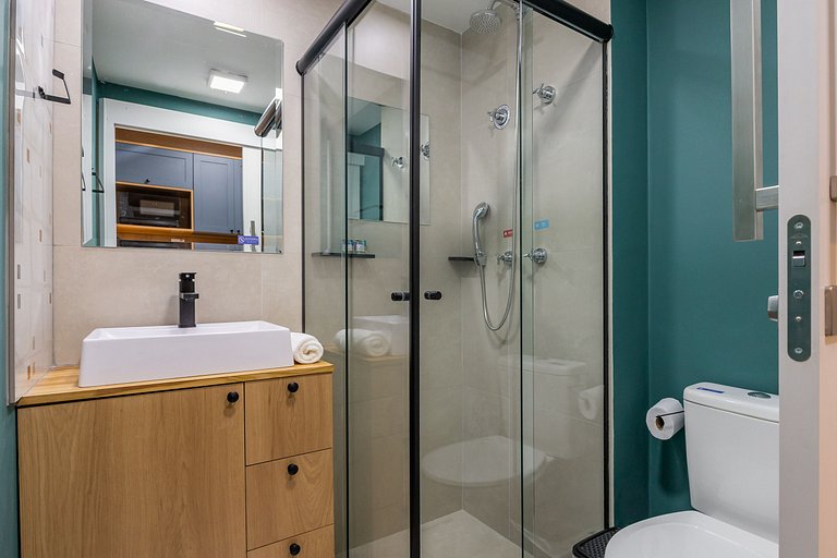 Belo Studio com AC com ótima localização Brooklin