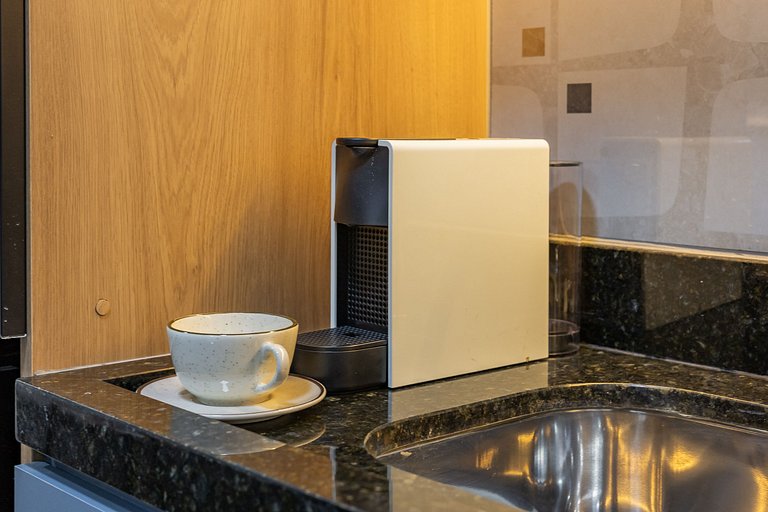 Belo Studio com AC com ótima localização Brooklin