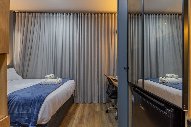 Belo Studio com AC com ótima localização Brooklin