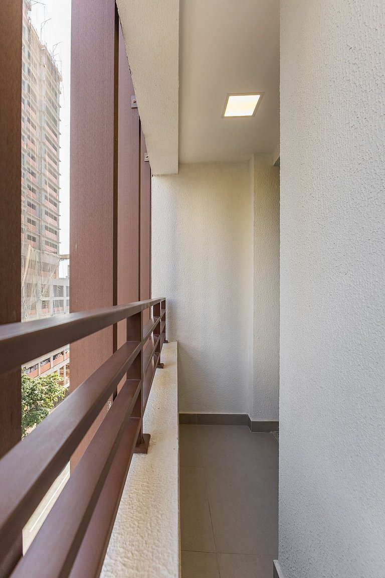 Belo Studio com AC com ótima localização Brooklin