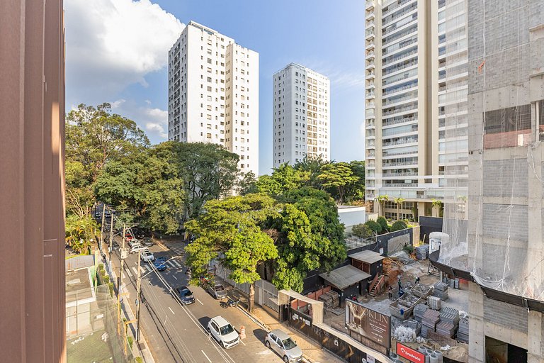 Belo Studio com AC com ótima localização Brooklin