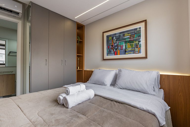 Studio sofisticado na Vila Nova Conceição