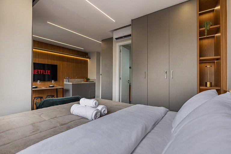 Studio sofisticado na Vila Nova Conceição