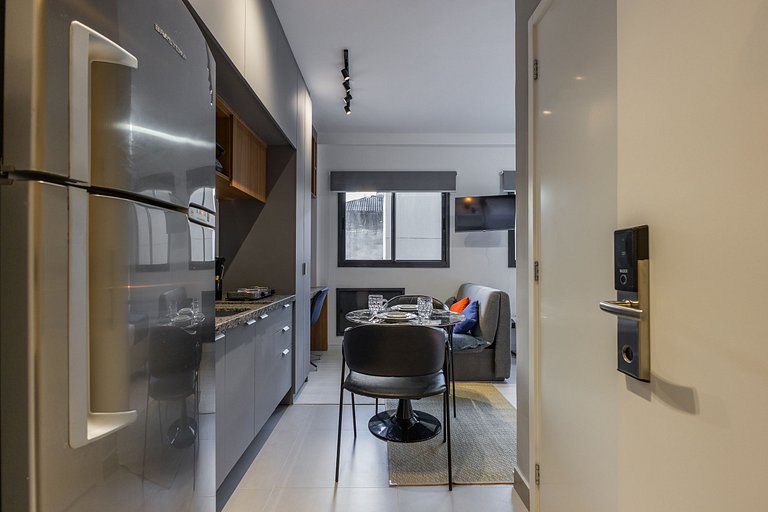 Studio moderno e confortável na Vila Olímpia