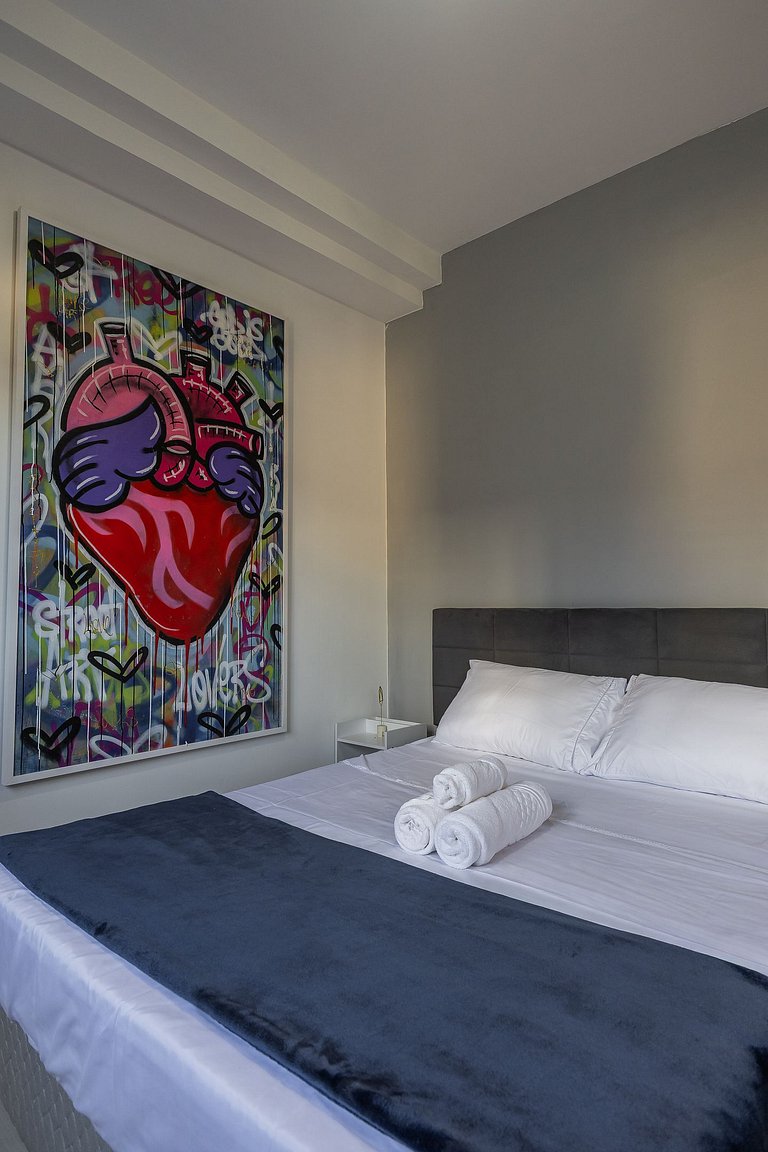 Studio moderno e confortável na Vila Olímpia